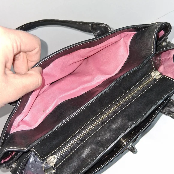 Coach Black Satchel Bag - Picture 12 of 14